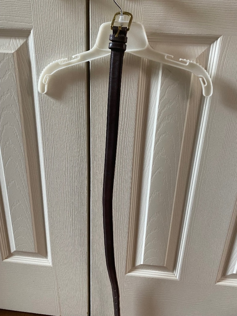 Coach leather belt